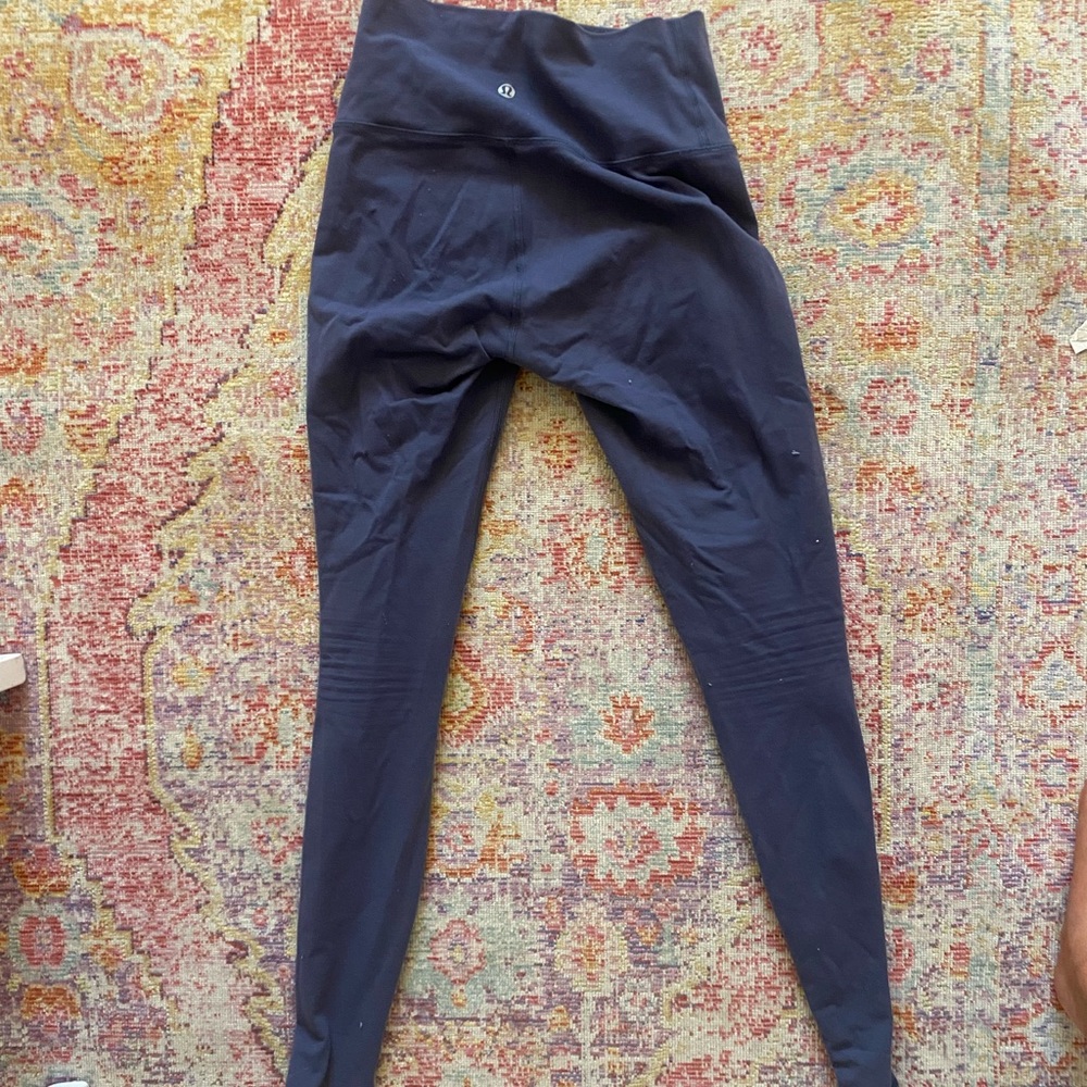 Grey - Blue Lululemon Leggings